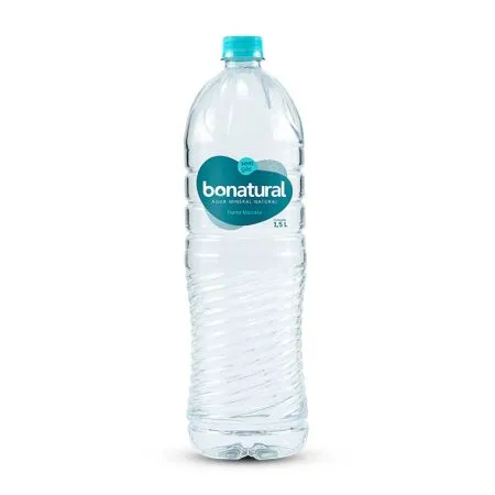 Água mineral natural Bonatural - Garrafa 1,5L sem gás